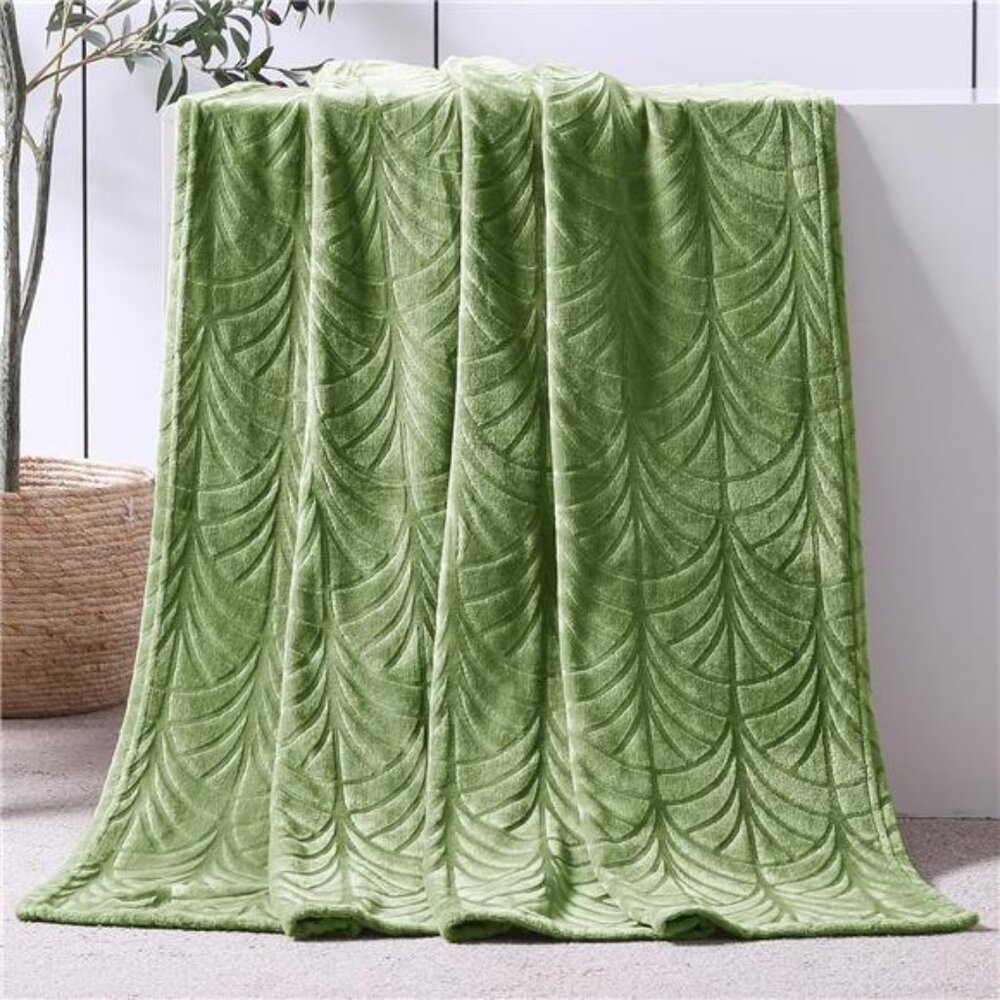 Flannel Fleece Throw Blanket Soft Lightweight Velvet Sofa Couch 50x60 All Season
